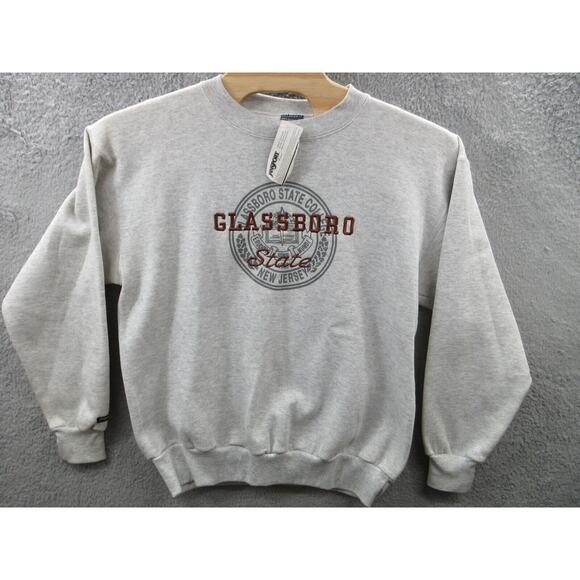 NWT Vintage 90s GLASSBORO STATE ROWAN UNIVERSITY Men's XL Sweatshirt Made USA